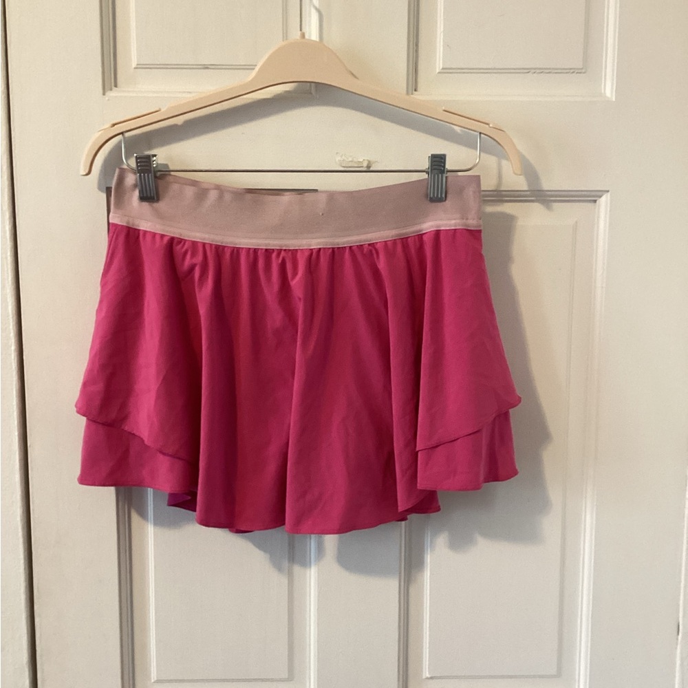 Pink Layered Skirt
